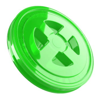 chemicalworkz Performance Bucket Lid Wascheimerdeckel Grün Transparent